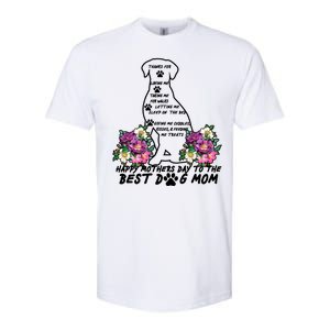 Dog Mom Mothers Day Softstyle CVC T-Shirt