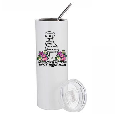 Dog Mom Mothers Day Stainless Steel Tumbler