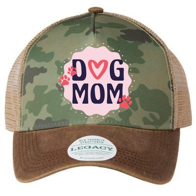 Dog Mom Paw Legacy Tie Dye Trucker Hat