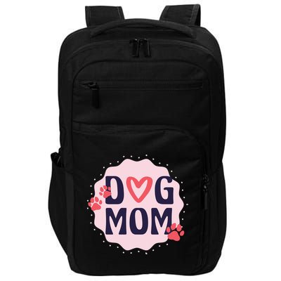 Dog Mom Paw Impact Tech Backpack