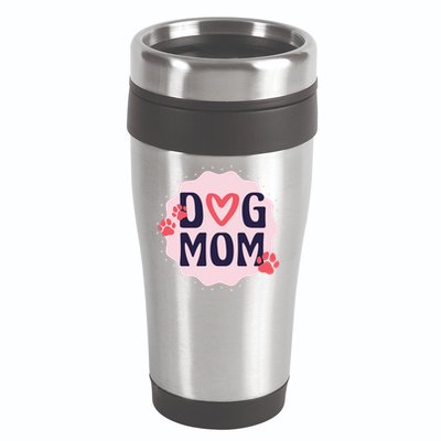 Dog Mom Paw 16oz Travel Tumbler
