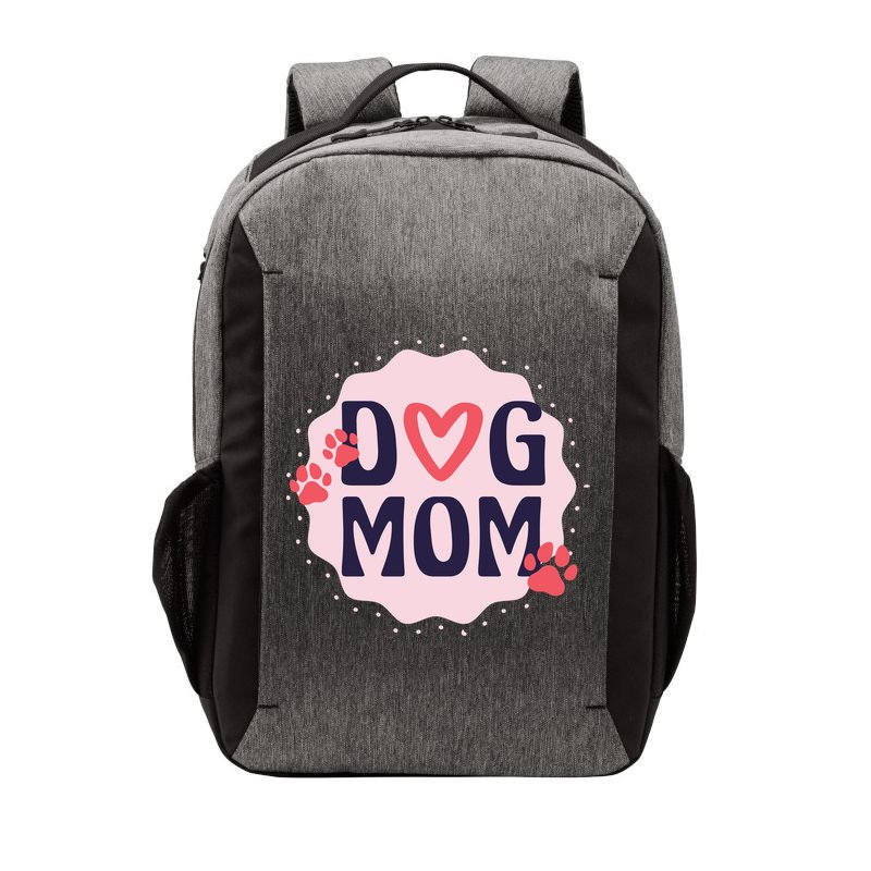 Dog Mom Paw Vector Backpack