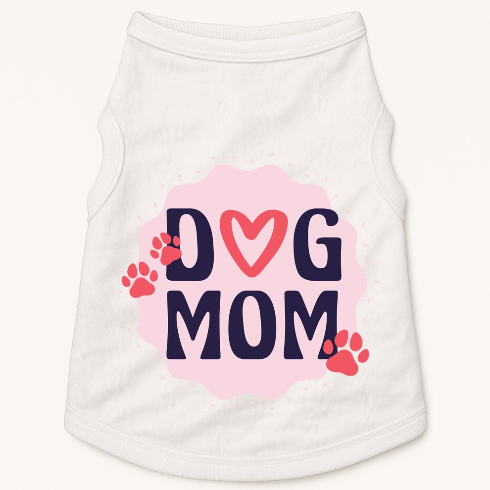 Dog Mom Paw Doggie Tank