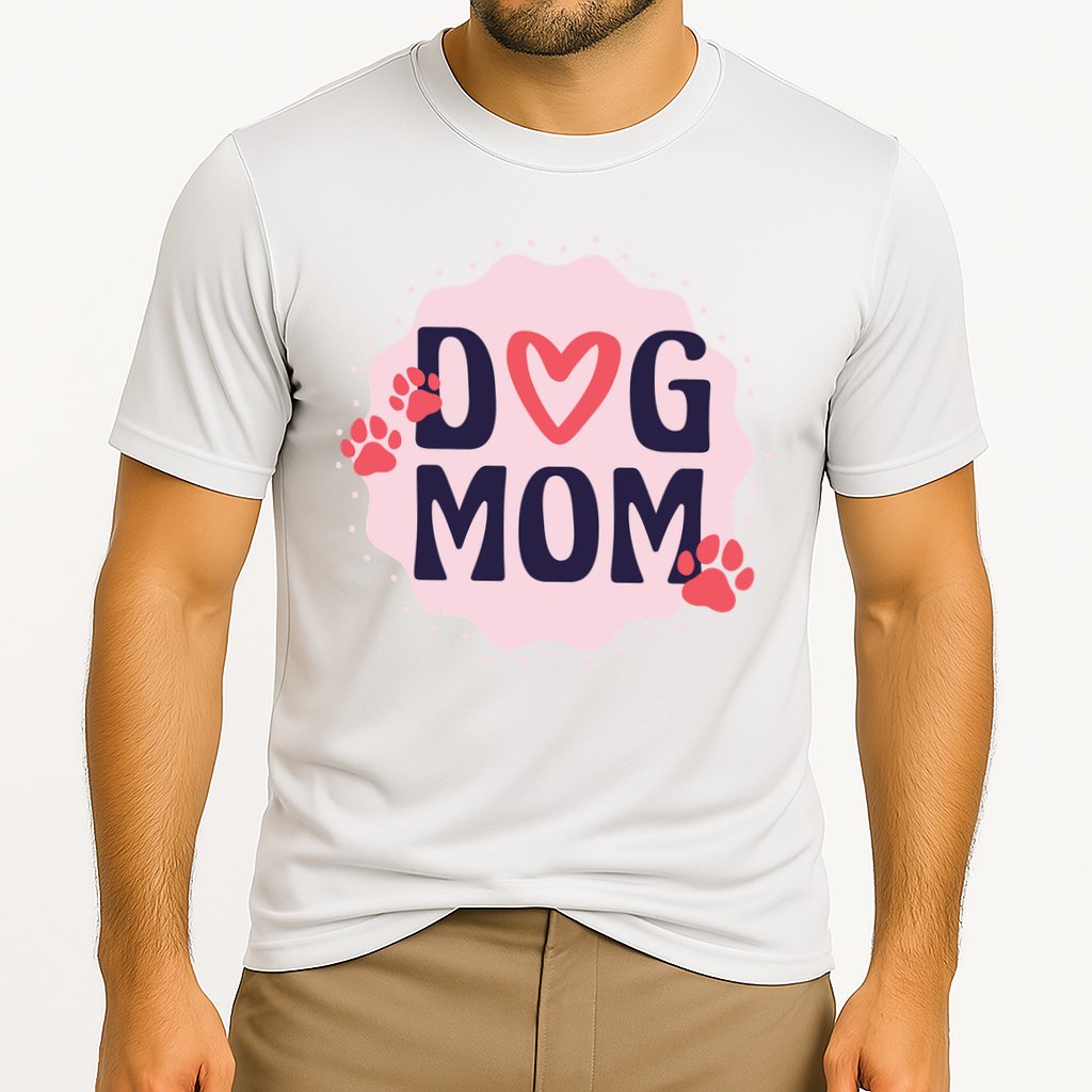 Dog Mom Paw Cooling Performance Crew T-Shirt