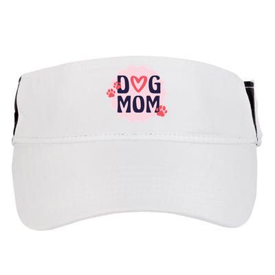 Dog Mom Paw Adult Drive Performance Visor