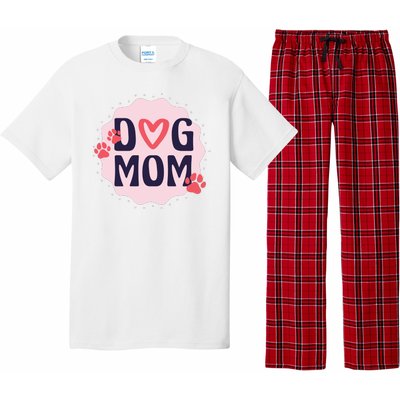 Dog Mom Paw Pajama Set