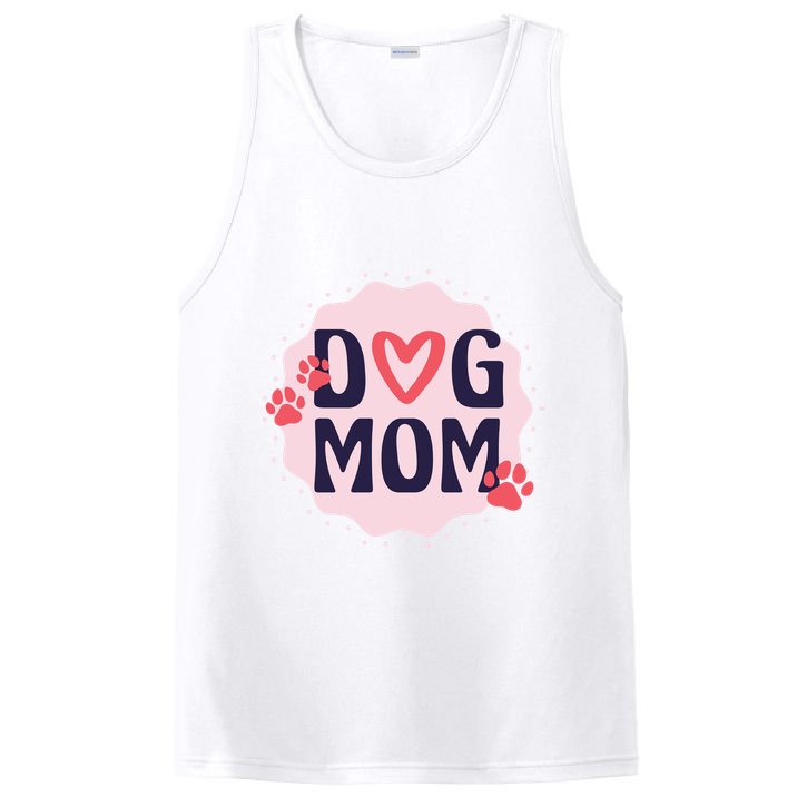 Dog Mom Paw PosiCharge Competitor Tank