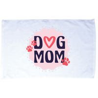 Dog Mom Paw Microfiber Hand Towel