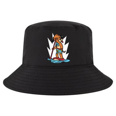 Dog Paddle Boarding Cool Comfort Performance Bucket Hat