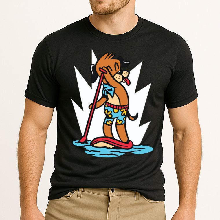 Dog Paddle Boarding Performance Shirt