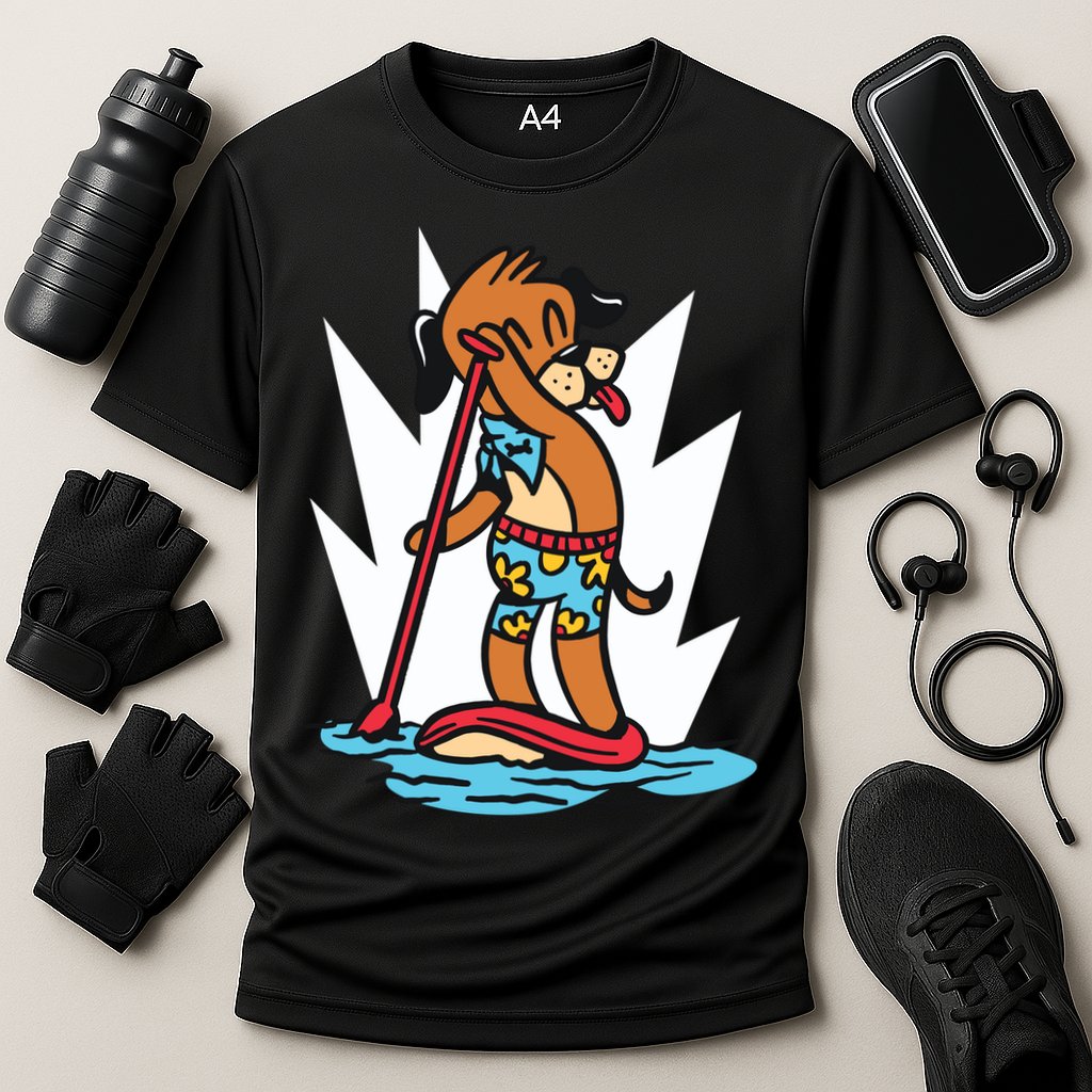Dog Paddle Boarding Performance Shirt
