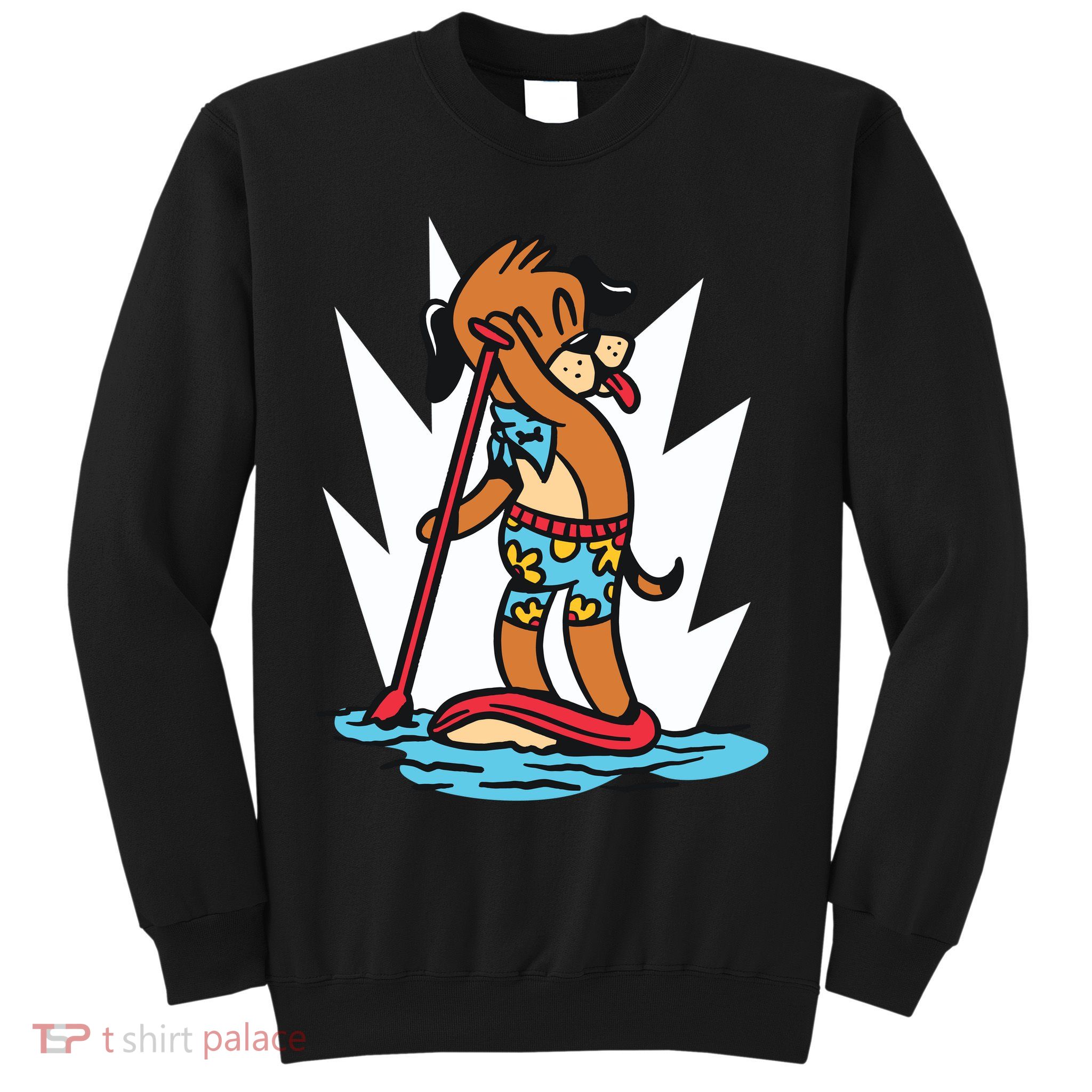 Dog Paddle Boarding Sweatshirt
