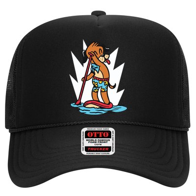 Dog Paddle Boarding Trucker Hat