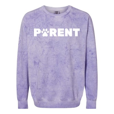 Dog Parent Pet Colorblast Crewneck Sweatshirt