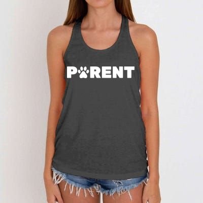 Dog Parent Pet Women's Knotted Racerback Tank