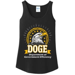 Department Of Government Efficiency Funny Trump 2024 Doge Ladies Essential Tank