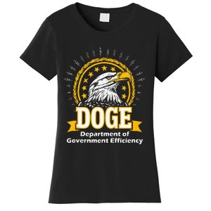 Department Of Government Efficiency Funny Trump 2024 Doge Women's T-Shirt