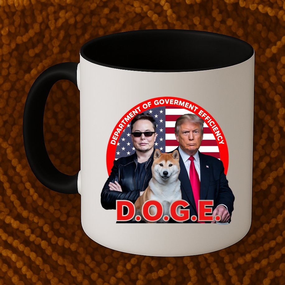 Department Of Government Efficiency D.O.G.E Doge Mug