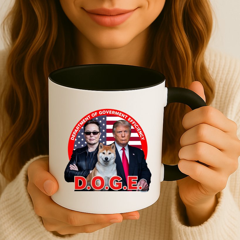 Department Of Government Efficiency D.O.G.E Doge Mug