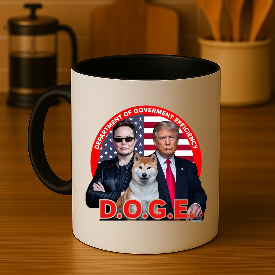 Department Of Government Efficiency D.O.G.E Doge Mug