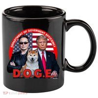 Department Of Government Efficiency D.O.G.E Doge 11oz C Handle Ceramic Mug
