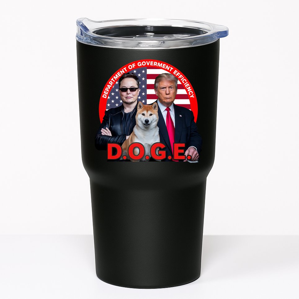 Department Of Government Efficiency D.O.G.E Doge Tumbler