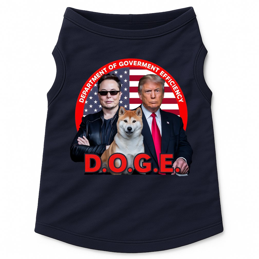 Department Of Government Efficiency D.O.G.E Doge Doggie Tank