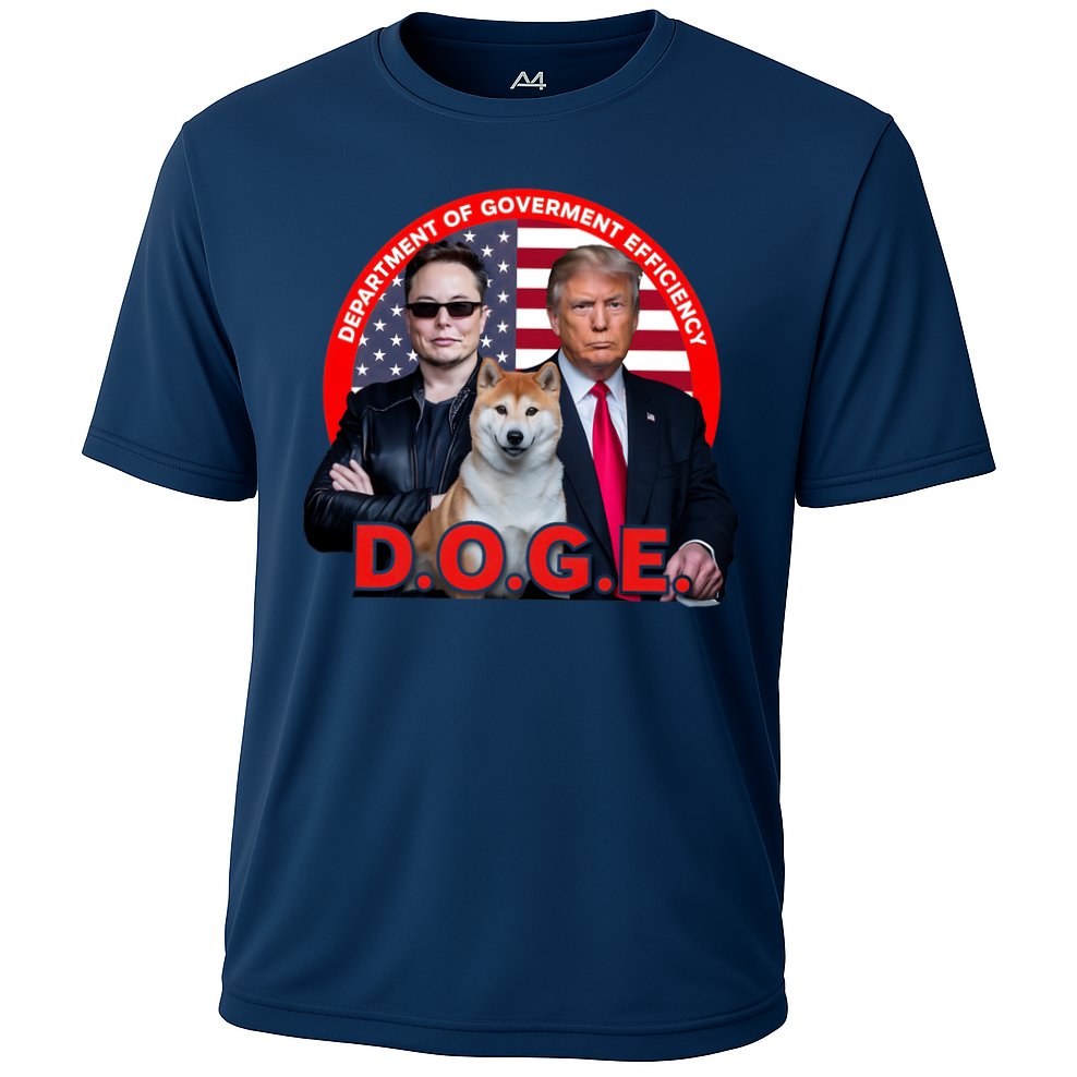 Department Of Government Efficiency D.O.G.E Doge Performance Shirt