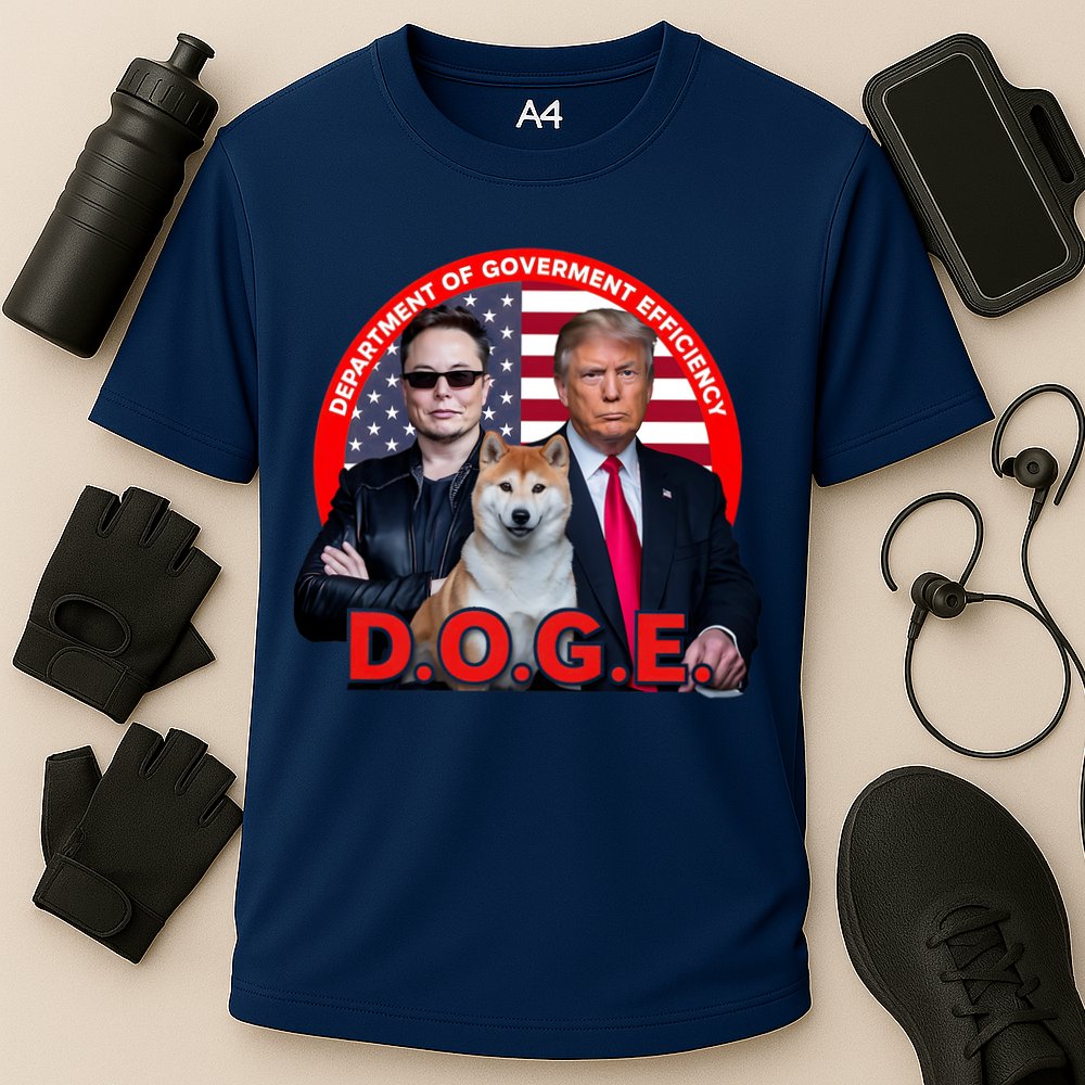 Department Of Government Efficiency D.O.G.E Doge Performance Shirt