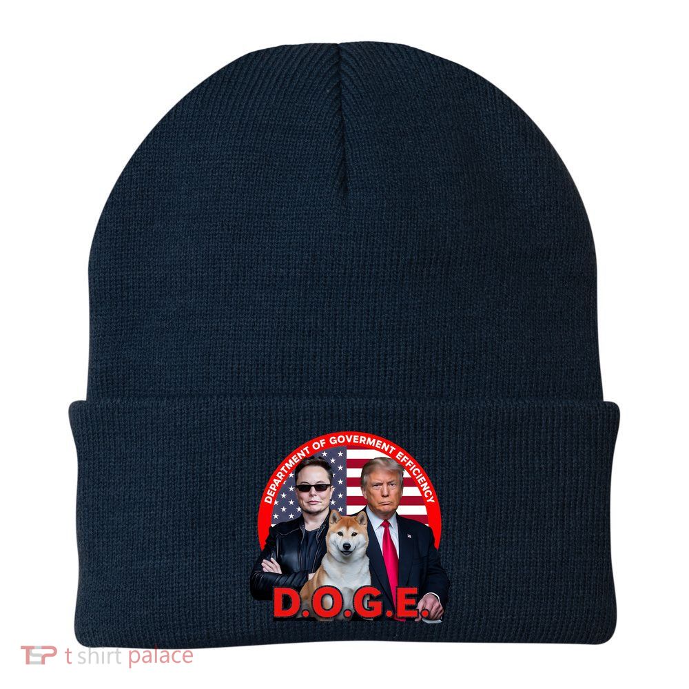 Department Of Government Efficiency D.O.G.E Doge Beanie