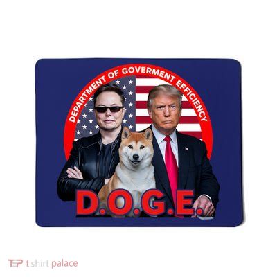 Department Of Government Efficiency D.O.G.E Doge Mousepad