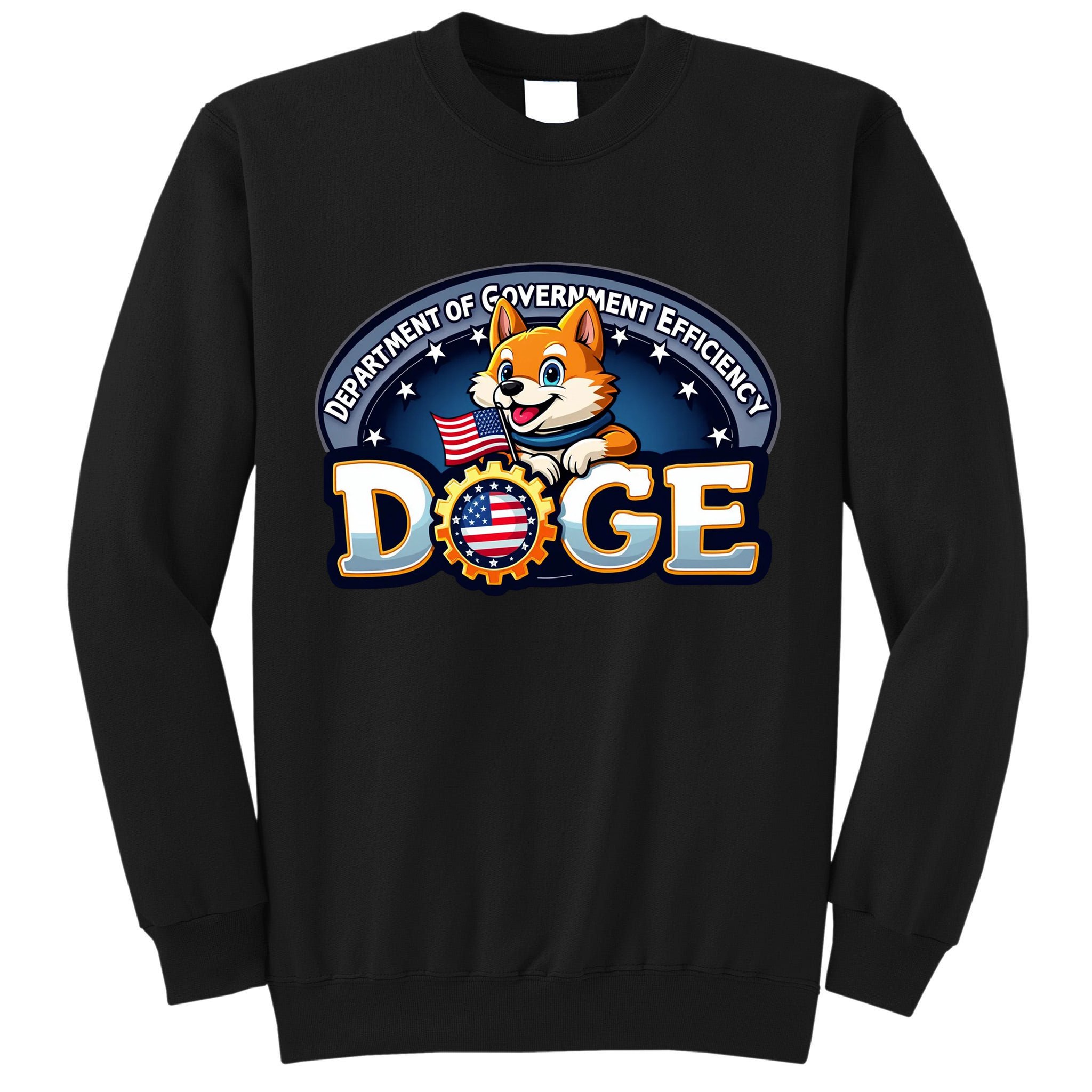 Department Of Government Efficiency Doge Tall Sweatshirt