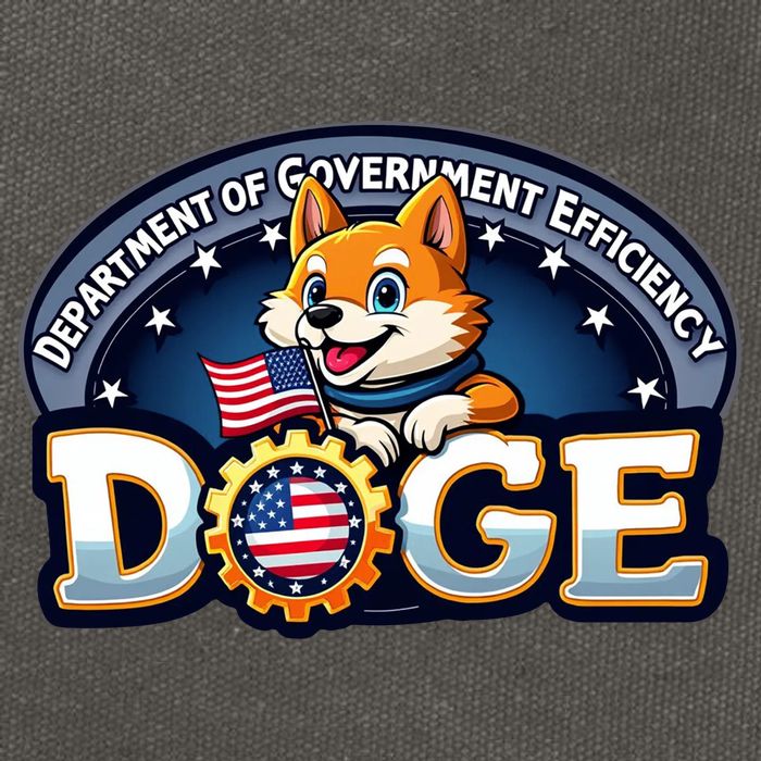 Department Of Government Efficiency Doge Cotton Canvas Backpack