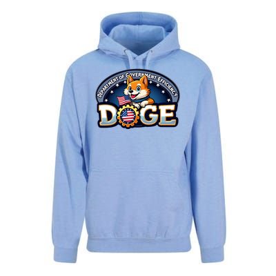 Department Of Government Efficiency Doge Unisex Surf Hoodie