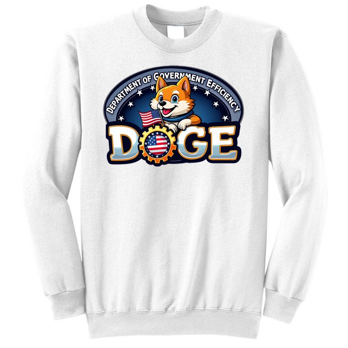 Department Of Government Efficiency Doge Sweatshirt