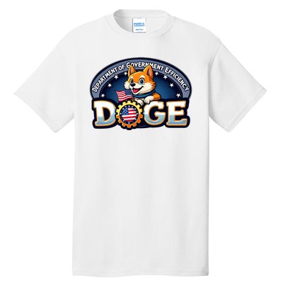 Department Of Government Efficiency Doge Tall T-Shirt