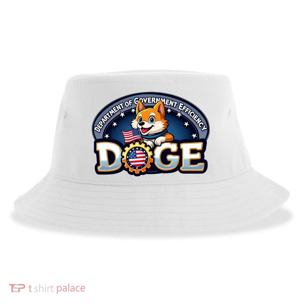 Department Of Government Efficiency Doge Sustainable Bucket Hat