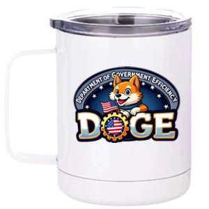 Department Of Government Efficiency Doge 12 oz Stainless Steel Tumbler Cup