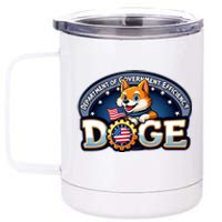 Department Of Government Efficiency Doge 12 oz Stainless Steel Tumbler Cup