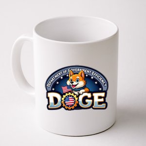 Department Of Government Efficiency Doge Coffee Mug