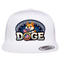 Department Of Government Efficiency Doge Flat Bill Trucker Hat