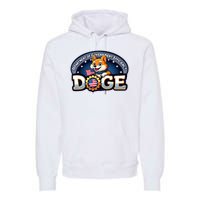 Department Of Government Efficiency Doge Premium Hoodie