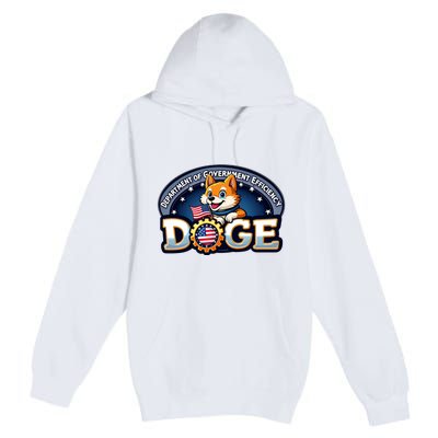 Department Of Government Efficiency Doge Premium Pullover Hoodie