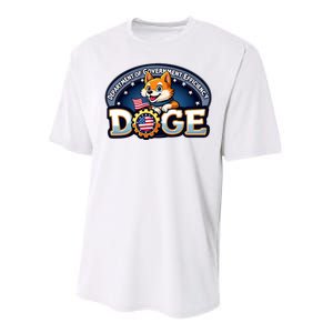 Department Of Government Efficiency Doge Performance Sprint T-Shirt