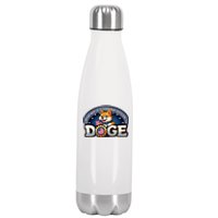 Department Of Government Efficiency Doge Stainless Steel Insulated Water Bottle