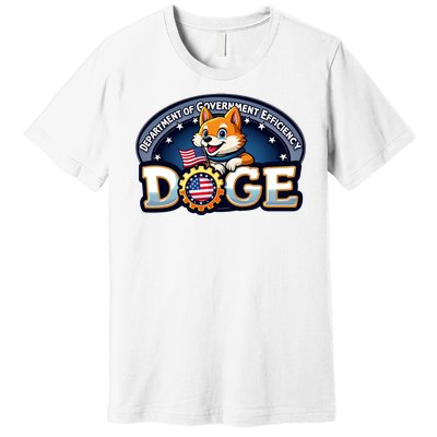 Department Of Government Efficiency Doge Premium T-Shirt