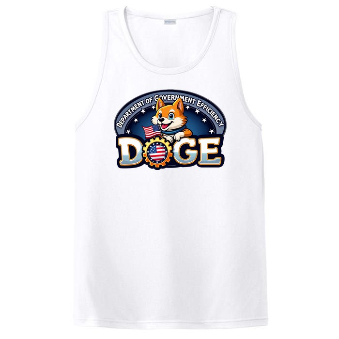 Department Of Government Efficiency Doge PosiCharge Competitor Tank