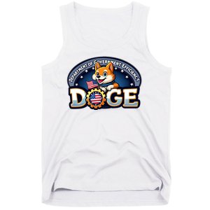 Department Of Government Efficiency Doge Tank Top