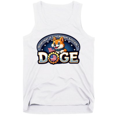 Department Of Government Efficiency Doge Tank Top