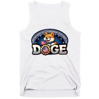 Department Of Government Efficiency Doge Tank Top